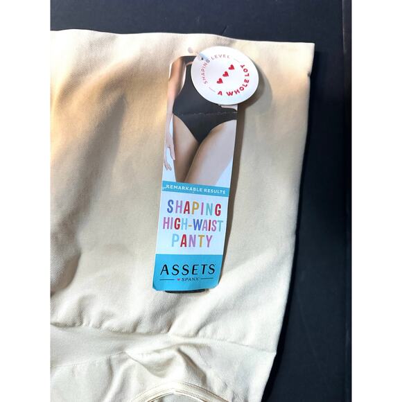 2X Spanx Love Your Assets High Waist panty beige shapewear slimming NEW - Picture 2 of 4